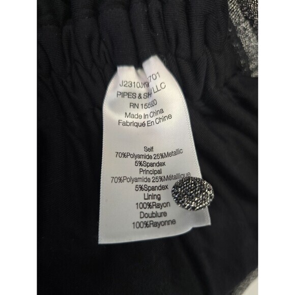 NWT Veronica Beard Cyrus Metallic Long Sleeve Ruched Mini Dress Gunmetal‎ Medium - Picture 10 of 12